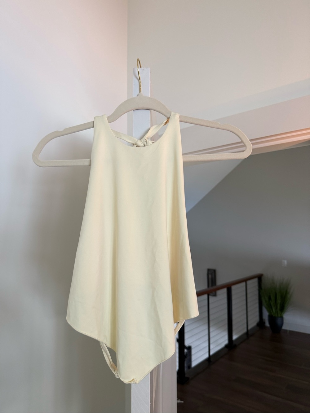 Cotton On Cream Halter Tank Top